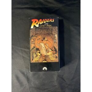 Raiders of the Lost Ark VHS 1981 Indiana Jones Paramount Pictures Hi-Fi Stereo